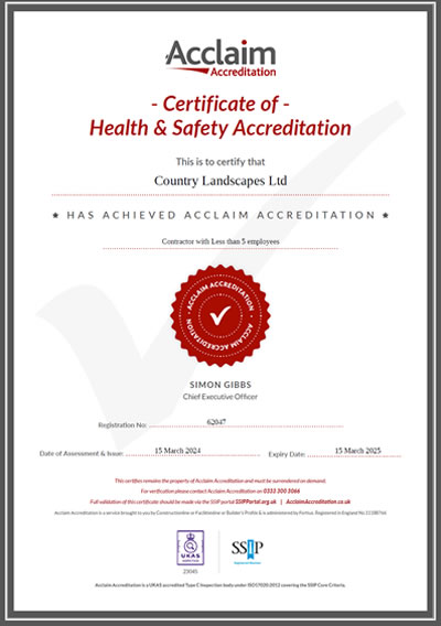 Acclaim Certification