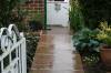 Example of small improvements - a small front path in natural stone only �450
