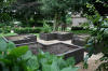 Raised vegetable garden