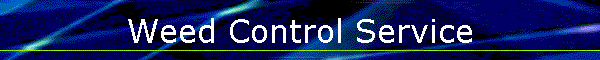 Weed Control Service