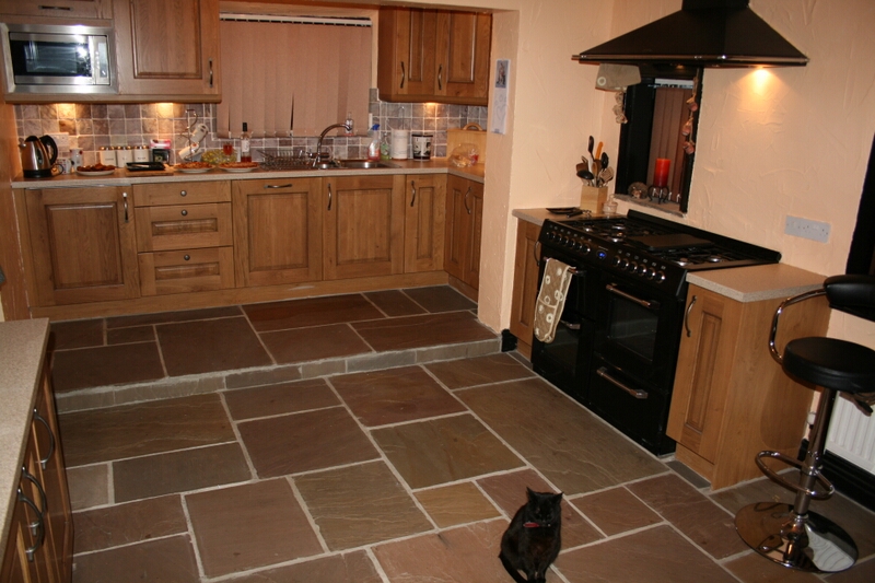 Farmhouse kitchen floors
