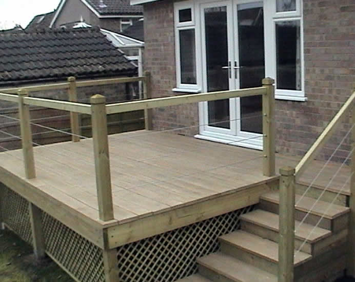 non slip garden decking Bolton