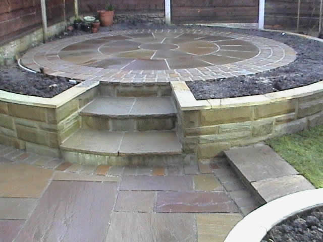 garden paving in bolton